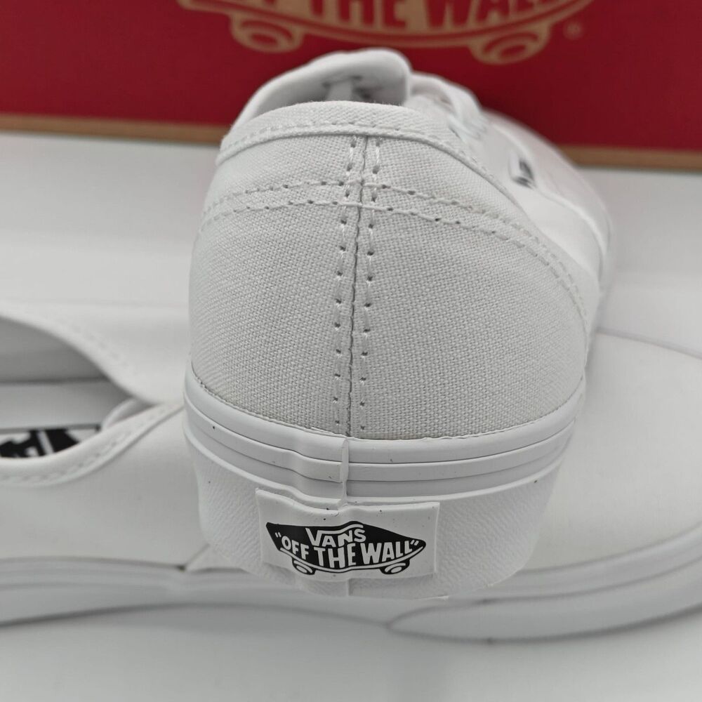 Vans Authentic True White Canvas Skate Shoes VN000EE3W001 Men’s 6 Women’s 7.5 - Picture 7 of 11